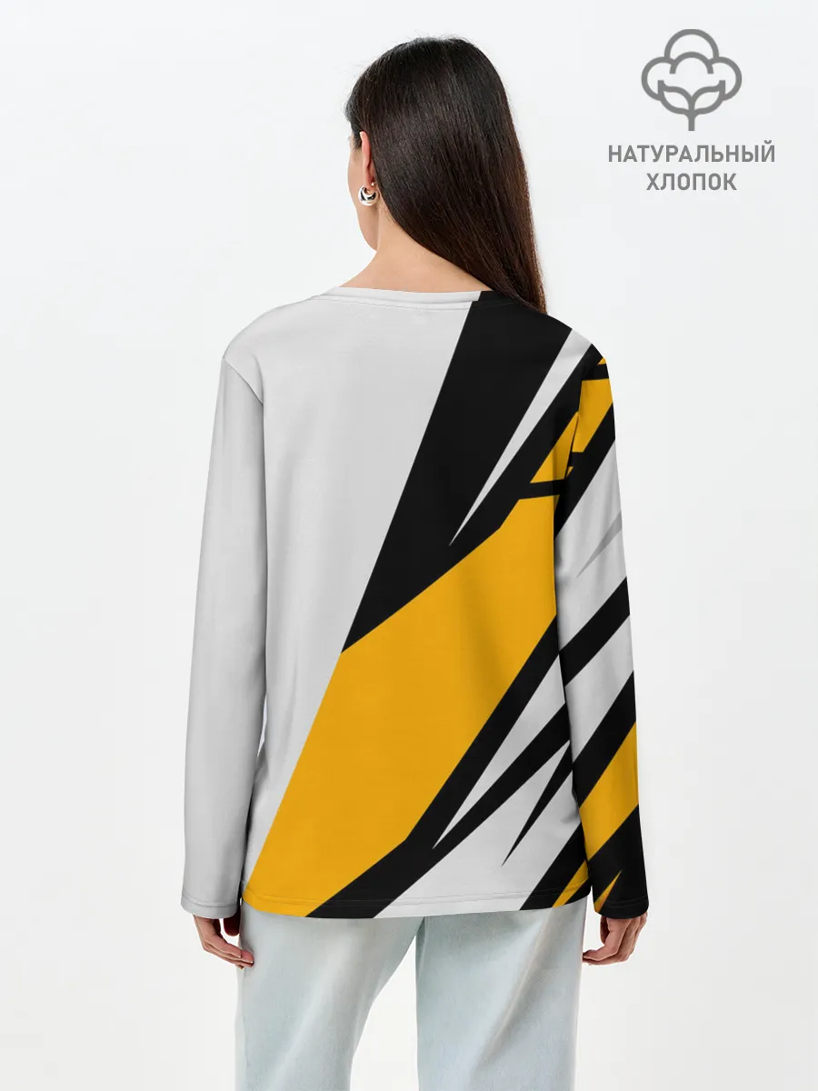 Лонгслив женский. Хлопок / Lamborghini