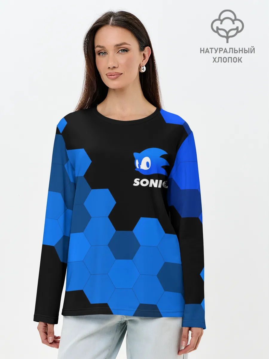 Лонгслив женский. Хлопок / СОНИК / SONIC