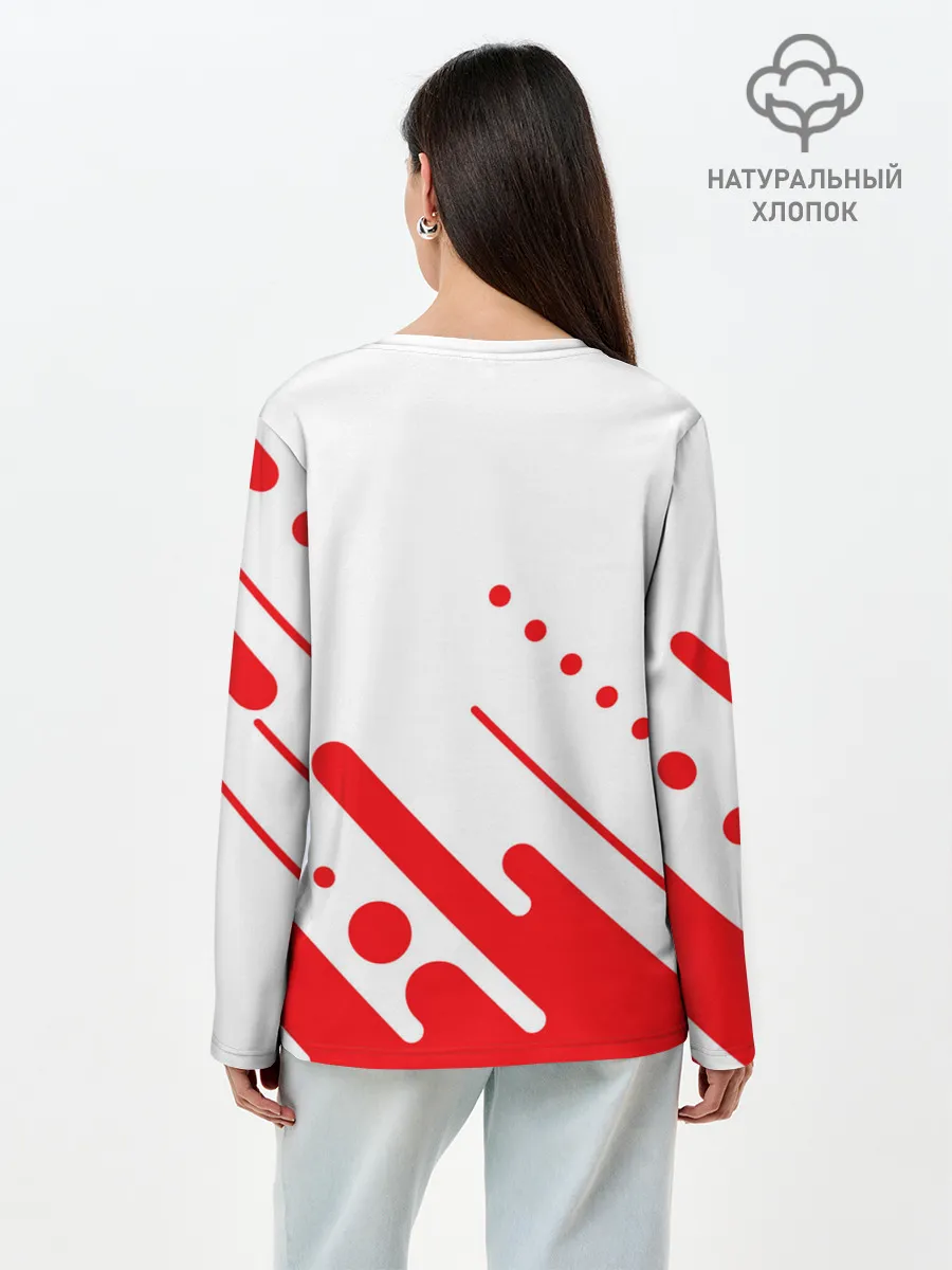 Лонгслив женский. Хлопок / БЕЛАРУСЬ