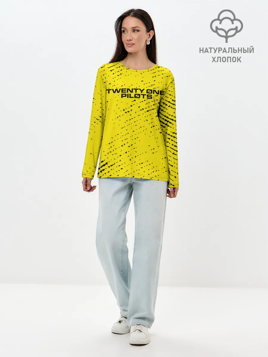 Лонгслив женский. Хлопок / TWENTY ONE PILOTS / 21 PILOTS
