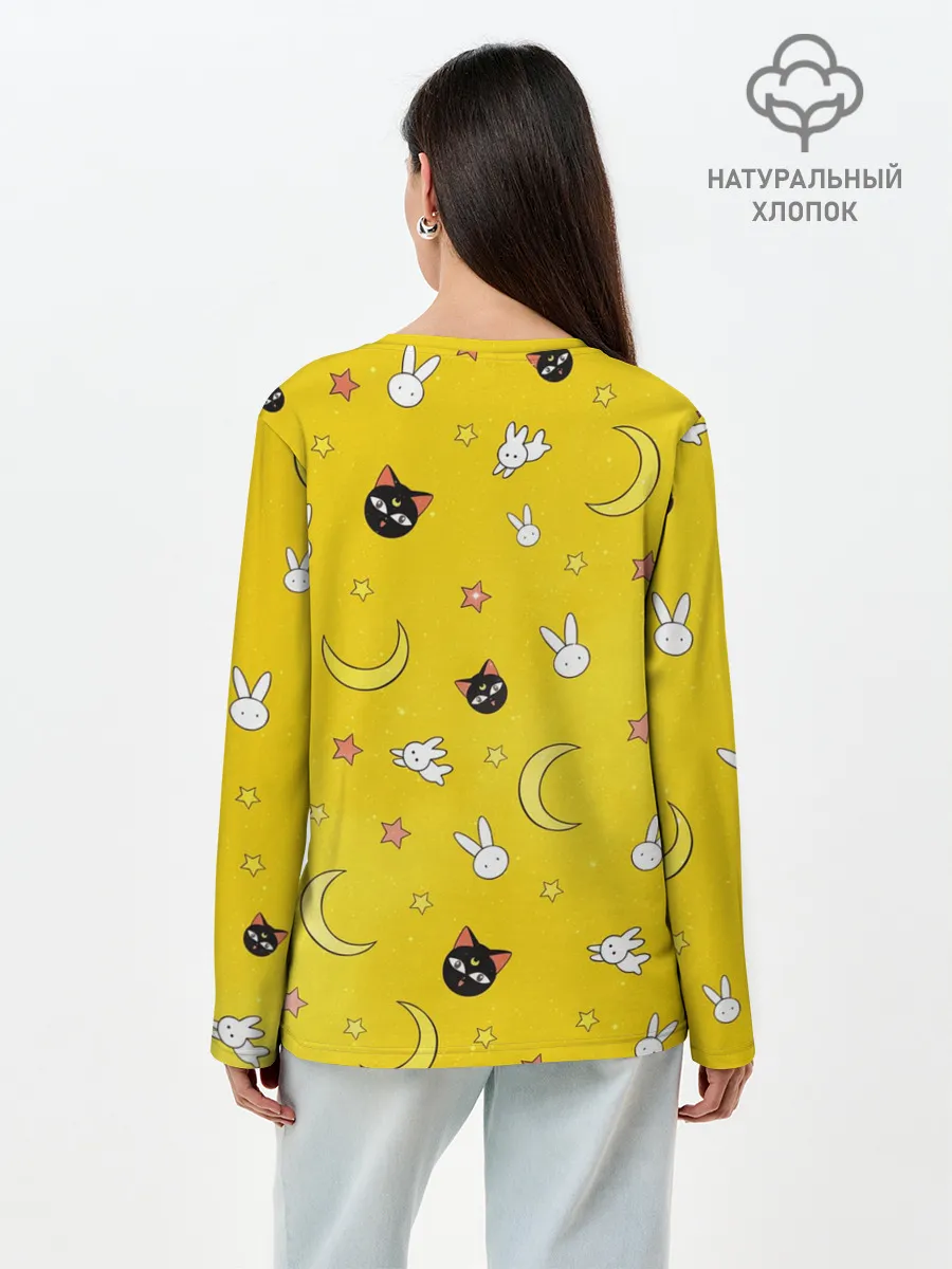 Лонгслив женский. Хлопок / СЕЙЛОР МУН