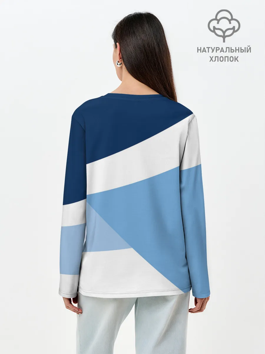 Лонгслив женский. Хлопок / MANCHESTER CITY EXLUSIVE