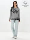 Лонгслив женский. Хлопок / AUDI / АУДИ