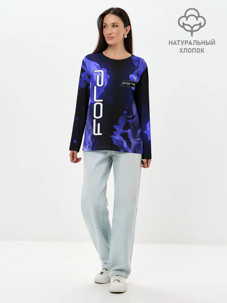 Лонгслив женский. Хлопок / FORD