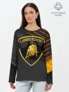 Лонгслив женский. Хлопок / Lamborghini