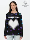 Лонгслив женский. Хлопок / UNDERTALE / АНДЕРТЕЙЛ