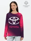 Лонгслив женский. Хлопок / TOYOTA / ТОЙОТА