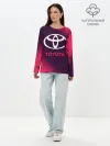 Лонгслив женский. Хлопок / TOYOTA / ТОЙОТА