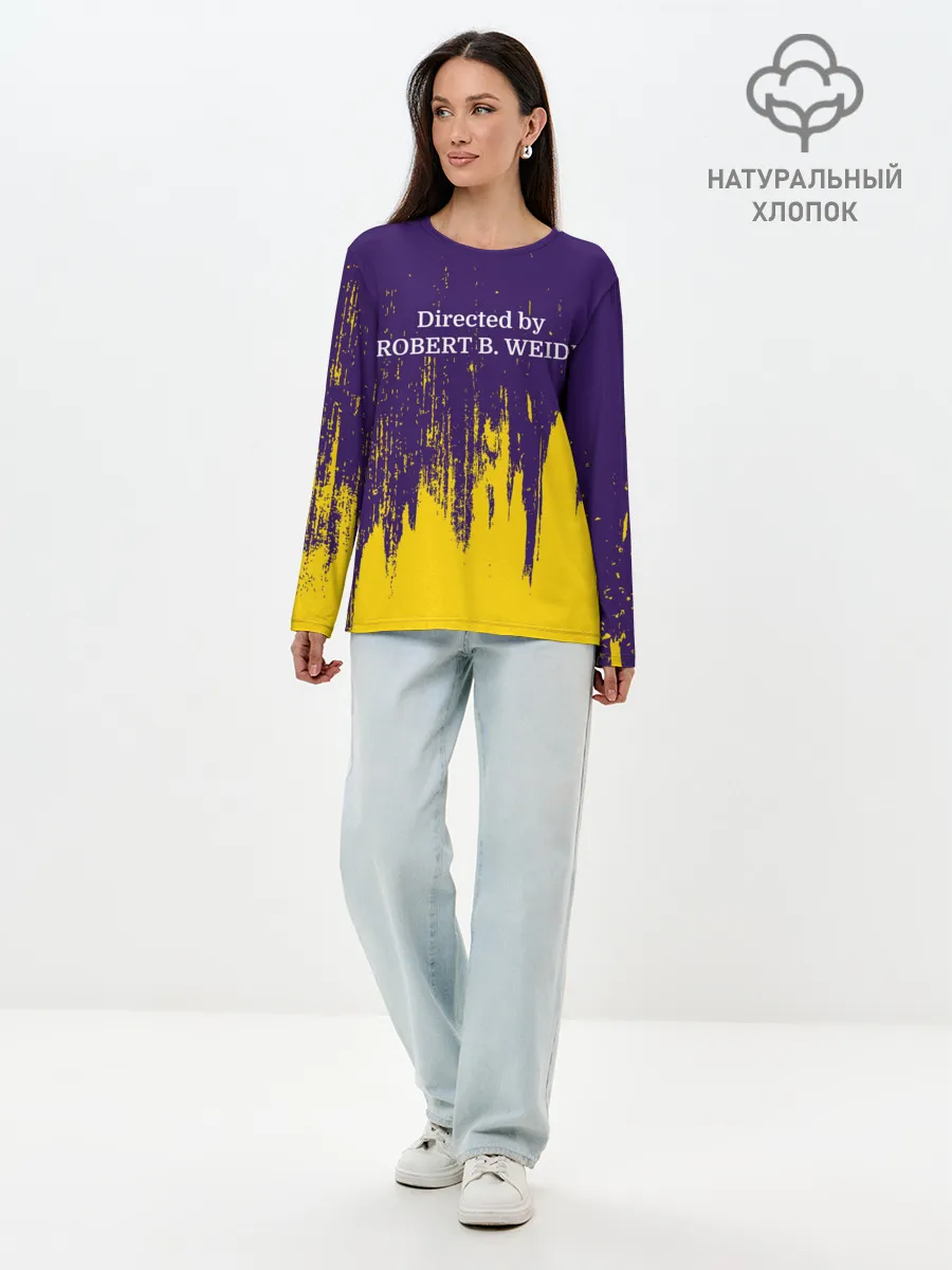 Лонгслив женский. Хлопок / Directed by ROBERT B. WEIDE