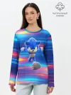 Лонгслив женский. Хлопок / Sonic | Speed