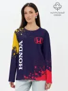 Лонгслив женский. Хлопок / HONDA / ХОНДА