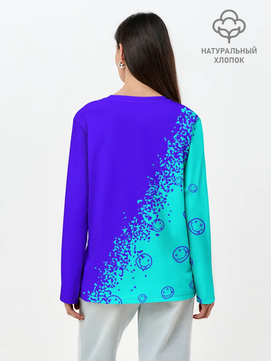 Лонгслив женский. Хлопок / NIRVANA / НИРВАНА