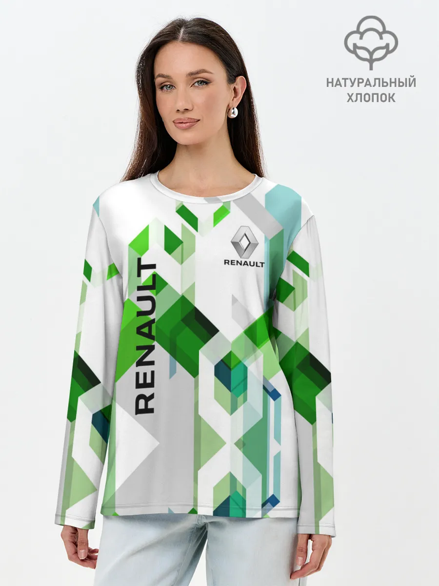Лонгслив женский. Хлопок / Renault
