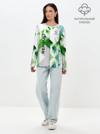 Лонгслив женский. Хлопок / Renault
