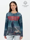 Лонгслив женский. Хлопок / Stranger Things