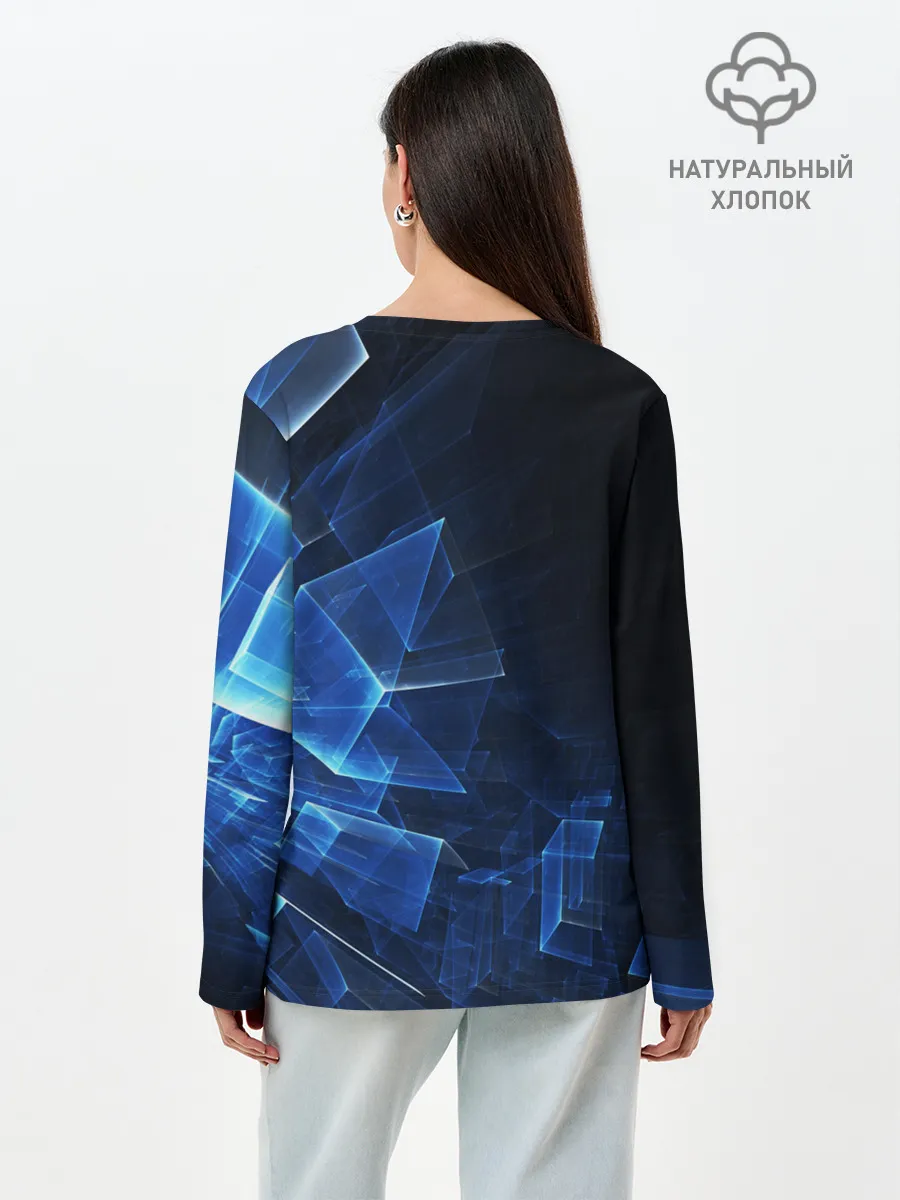 Лонгслив женский. Хлопок / Ford