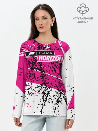Лонгслив женский. Хлопок / Forza Horizon