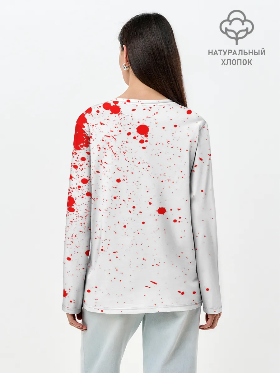 Лонгслив женский. Хлопок / JoJo Bizarre Adventure