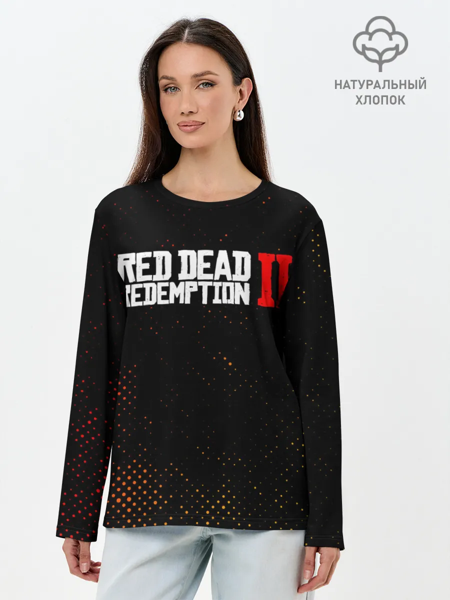 Лонгслив женский. Хлопок / RED DEAD REDEMPTION 2