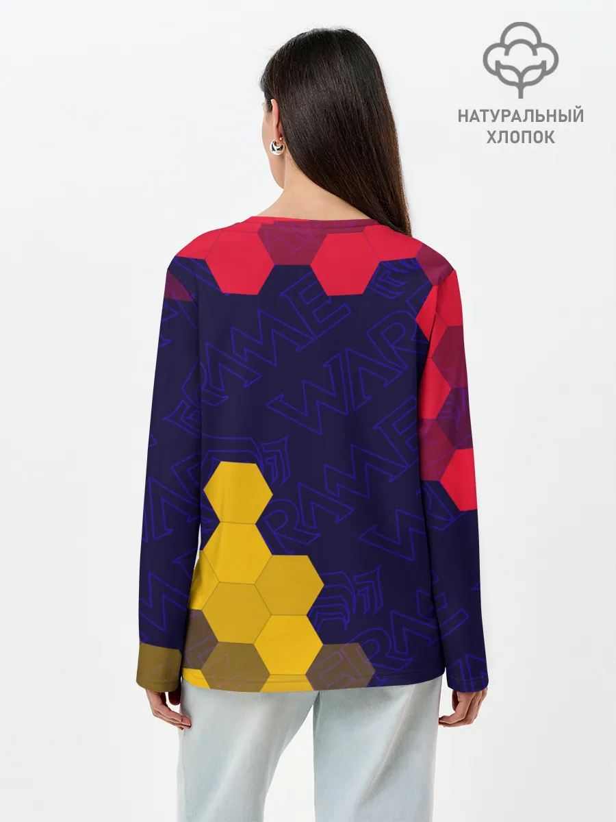 Лонгслив женский. Хлопок / WARFRAME / ВАРФРЕЙМ