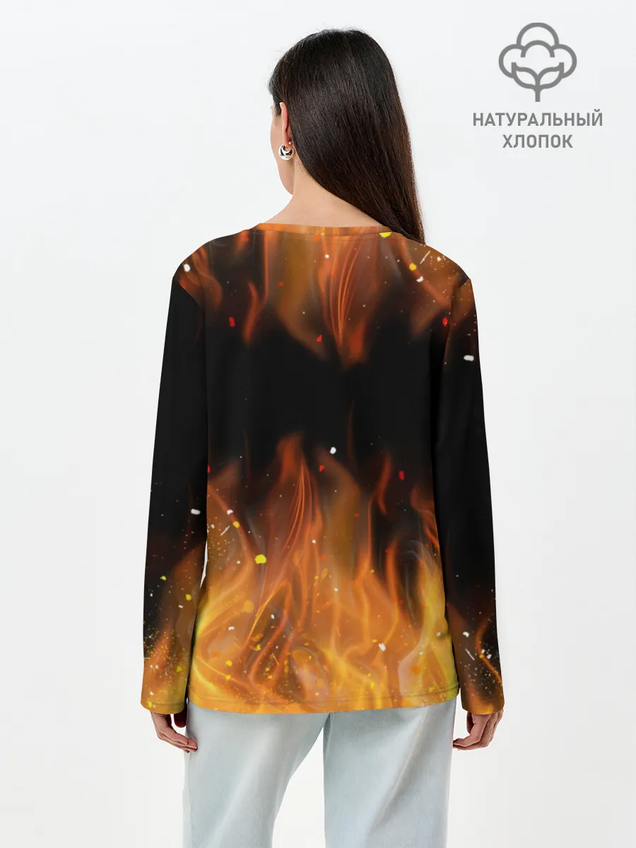 Лонгслив женский. Хлопок / COUNTER STRIKE