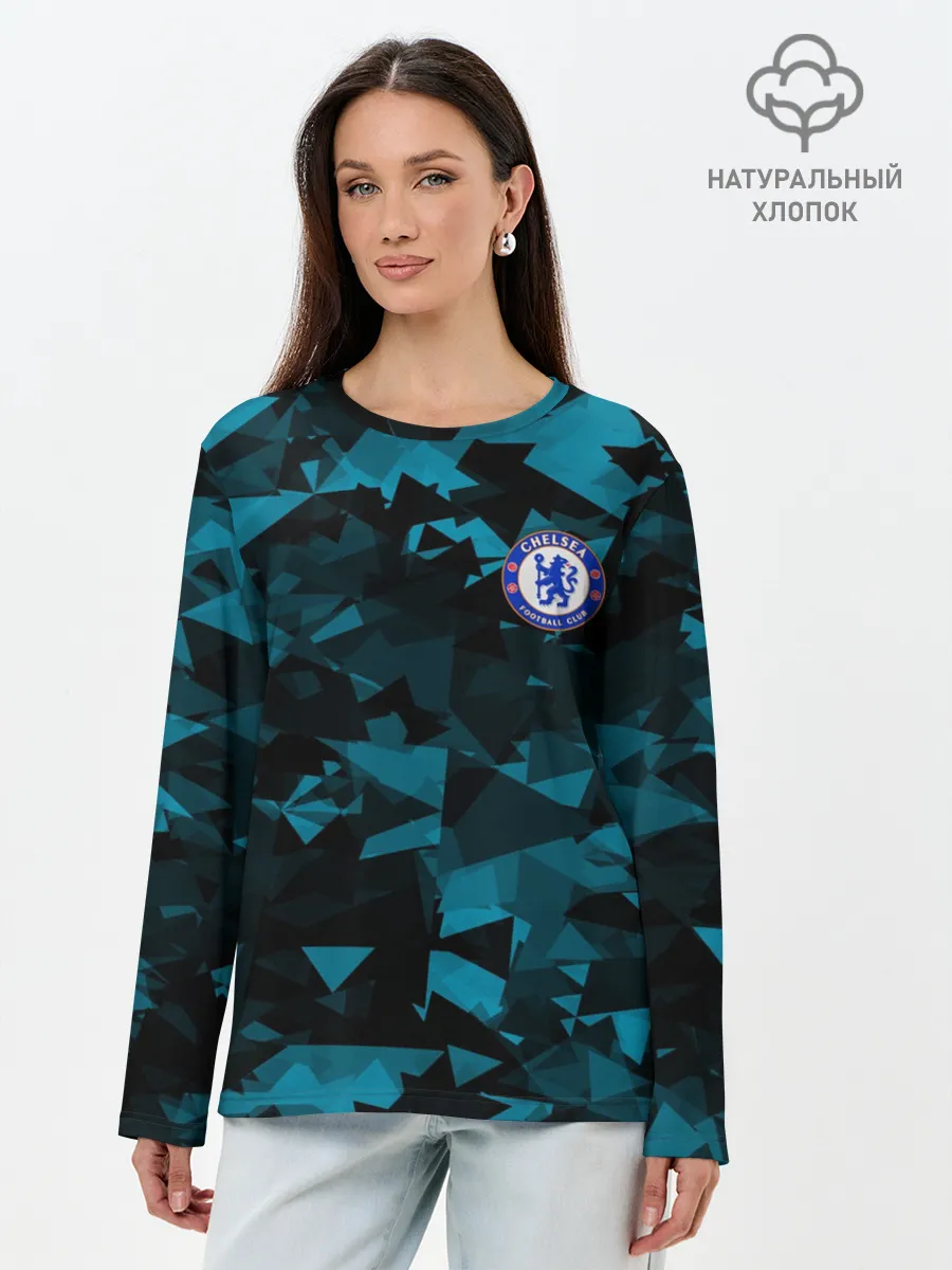 Лонгслив женский. Хлопок / Chelsea | Челси