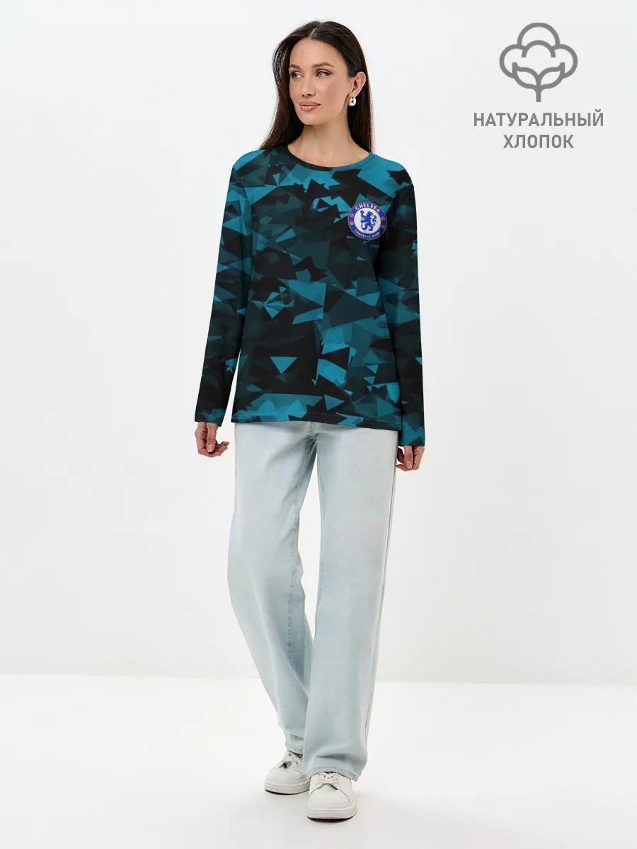 Лонгслив женский. Хлопок / Chelsea | Челси