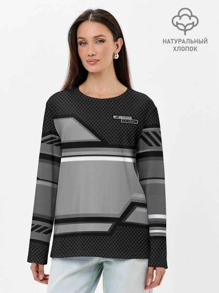 Лонгслив женский. Хлопок / Forza Horizon
