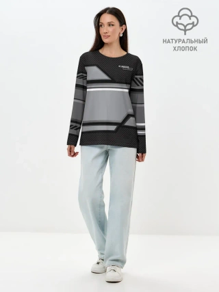 Лонгслив женский. Хлопок / Forza Horizon