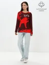Лонгслив женский. Хлопок / ЪУЪ СЪУКА