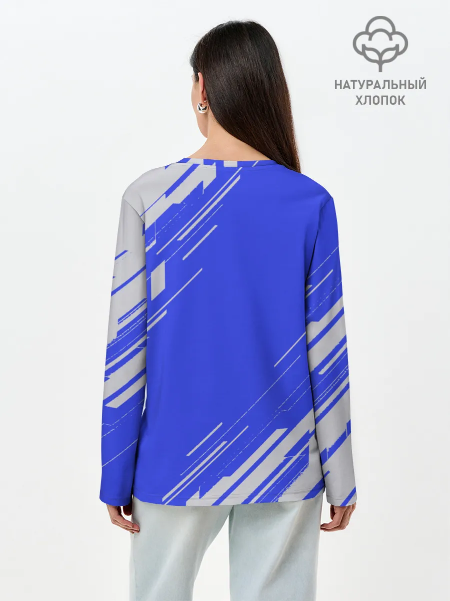 Лонгслив женский. Хлопок / bluestyle
