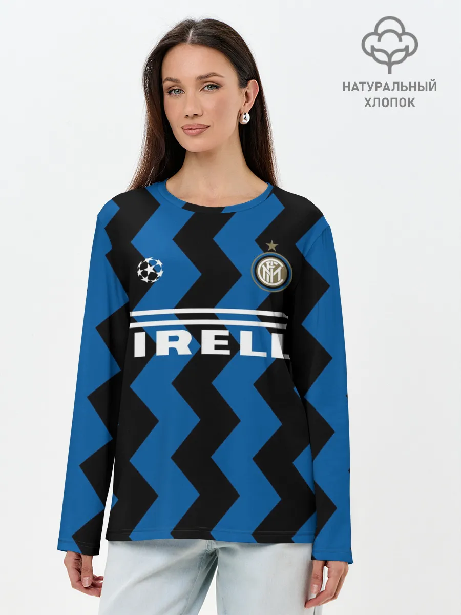 Лонгслив женский. Хлопок / Inter | Home Jersey