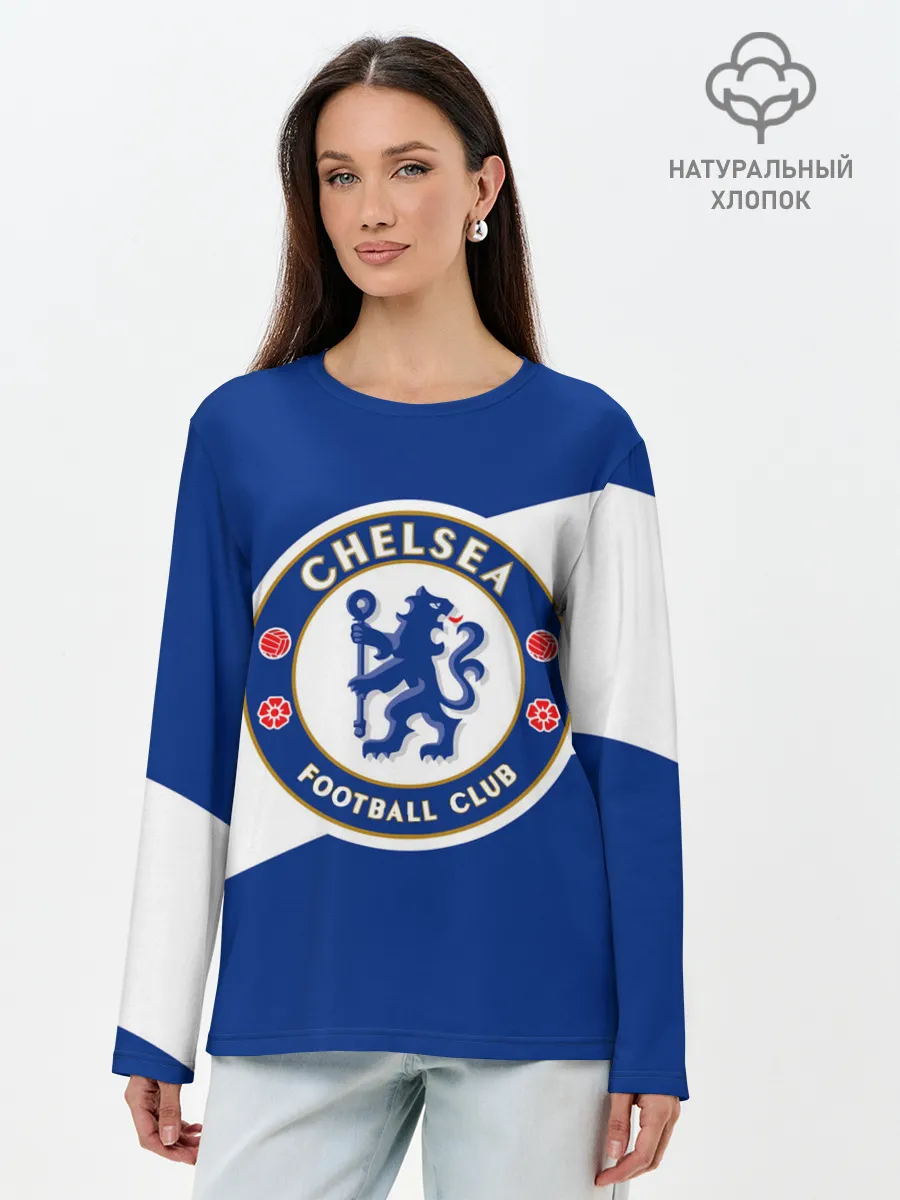 Лонгслив женский. Хлопок / Chelsea SPORT