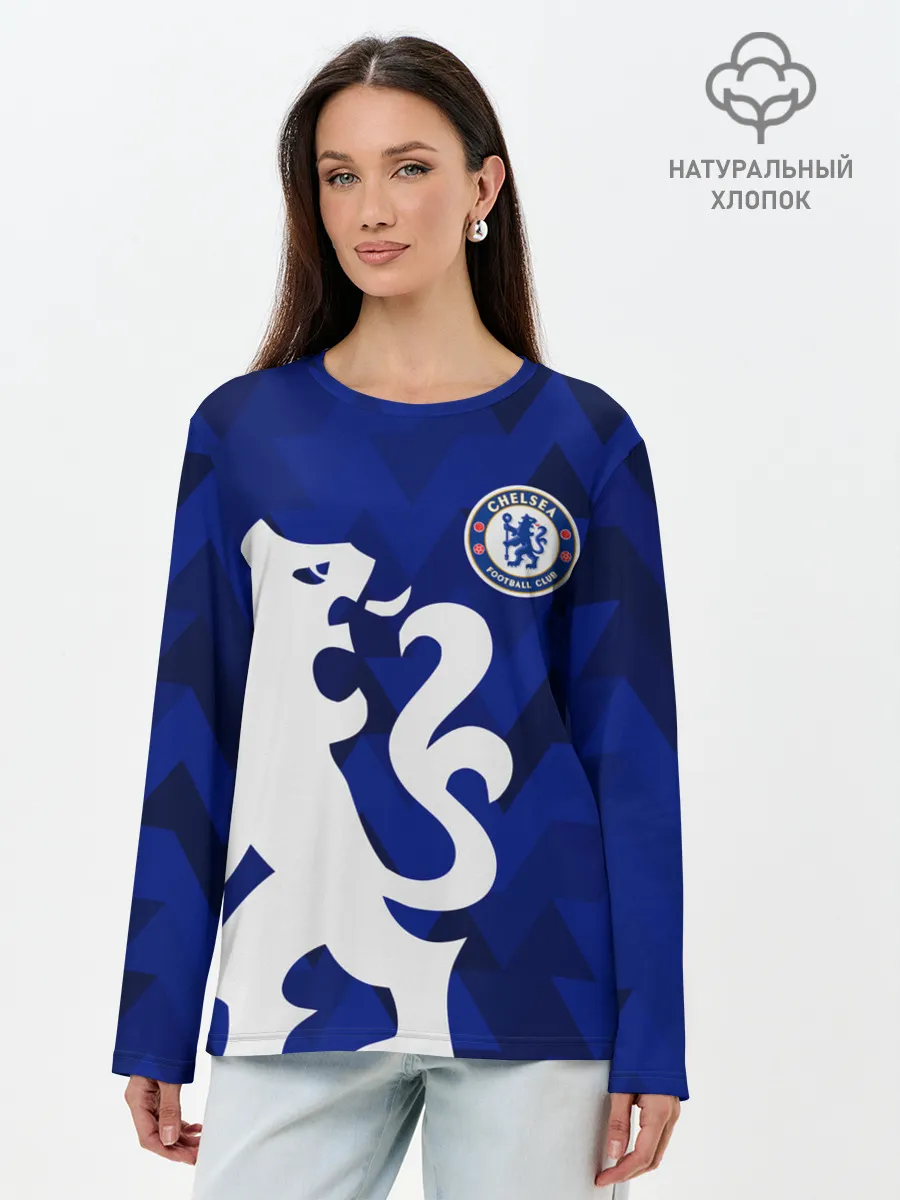 Лонгслив женский. Хлопок / Chelsea