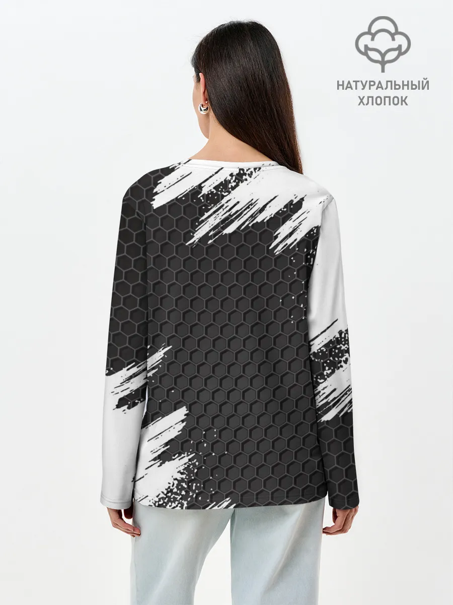 Лонгслив женский. Хлопок / PORSCHE