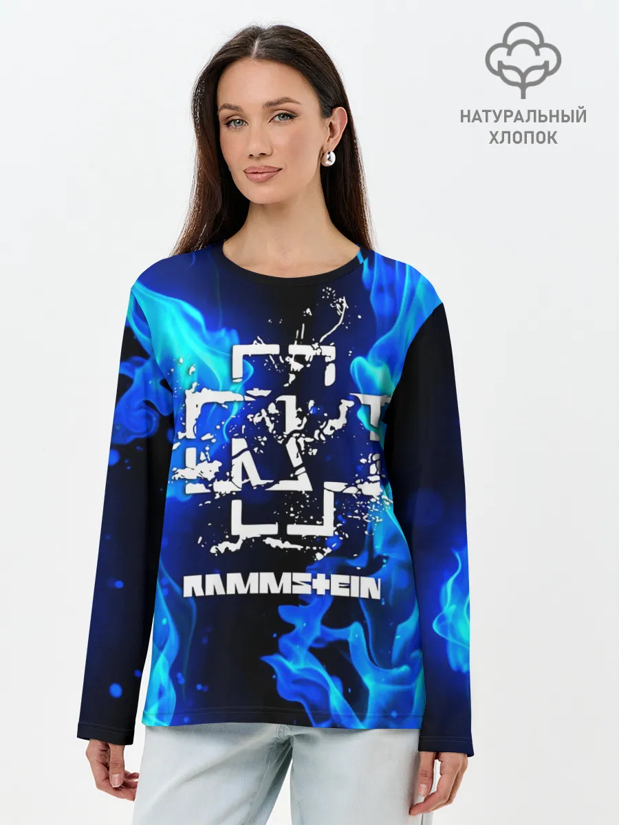 Лонгслив женский. Хлопок / RAMMSTEIN
