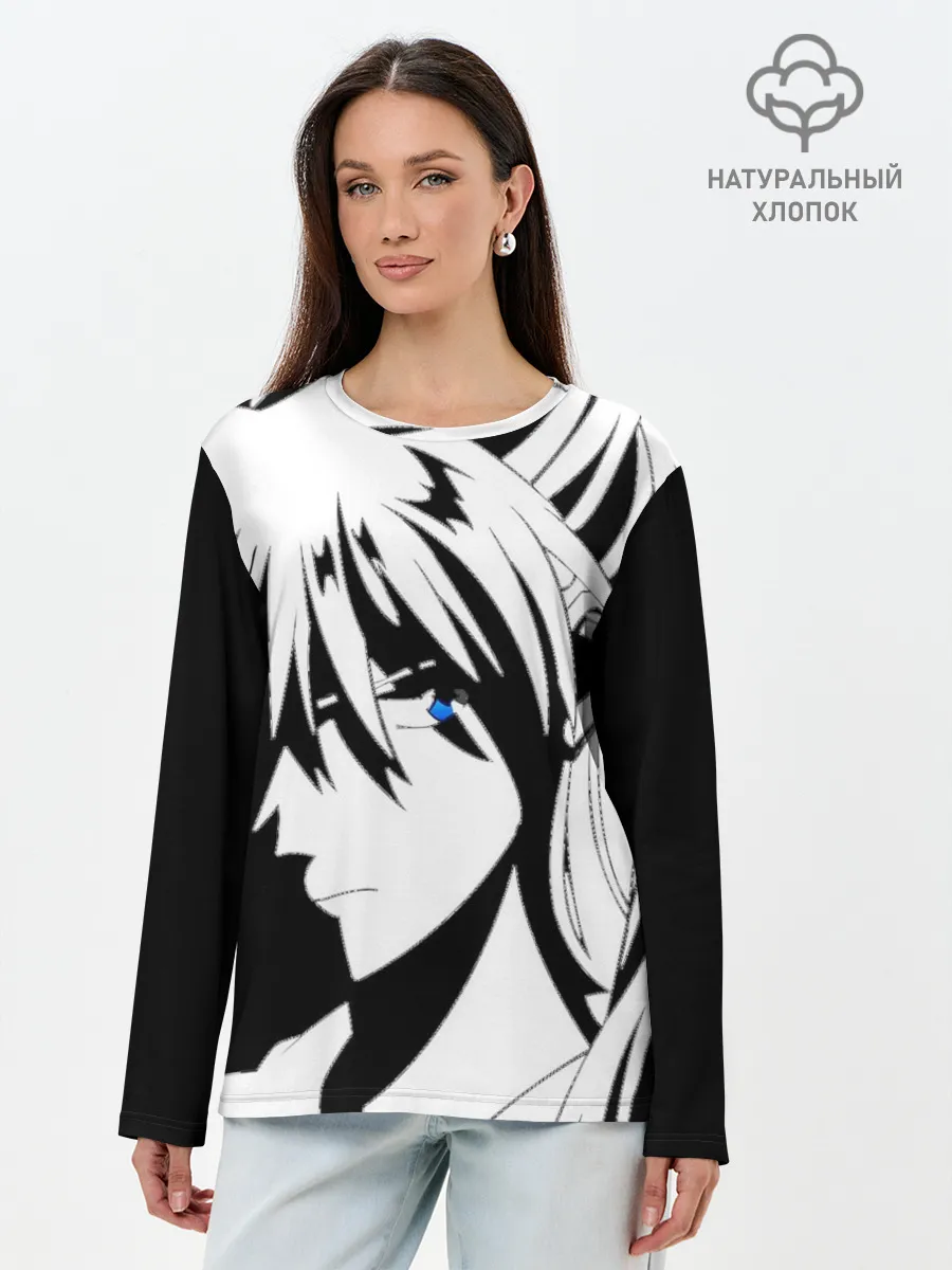 Лонгслив женский. Хлопок / Aska