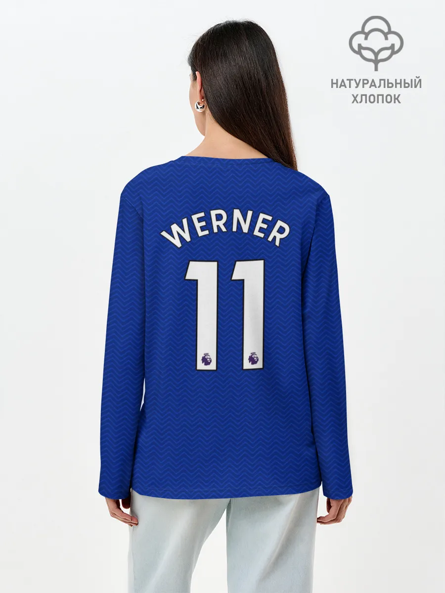 Лонгслив женский. Хлопок / Челси форма Werner 20-21