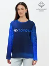 Лонгслив женский. Хлопок / TOYOTA / ТОЙОТА