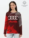 Лонгслив женский. Хлопок / AUDI / АУДИ