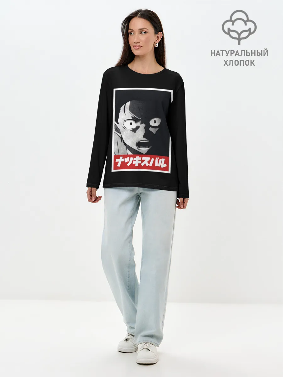 Лонгслив женский. Хлопок / Re:Zero