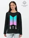 Лонгслив женский. Хлопок / BTS / БТС
