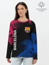 Лонгслив женский. Хлопок / BARCELONA / БАРСЕЛОНА
