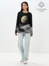 Лонгслив женский. Хлопок / Saturn