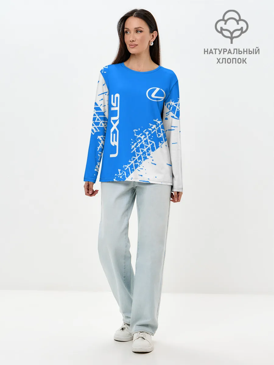 Лонгслив женский. Хлопок / LEXUS / ЛЕКСУС
