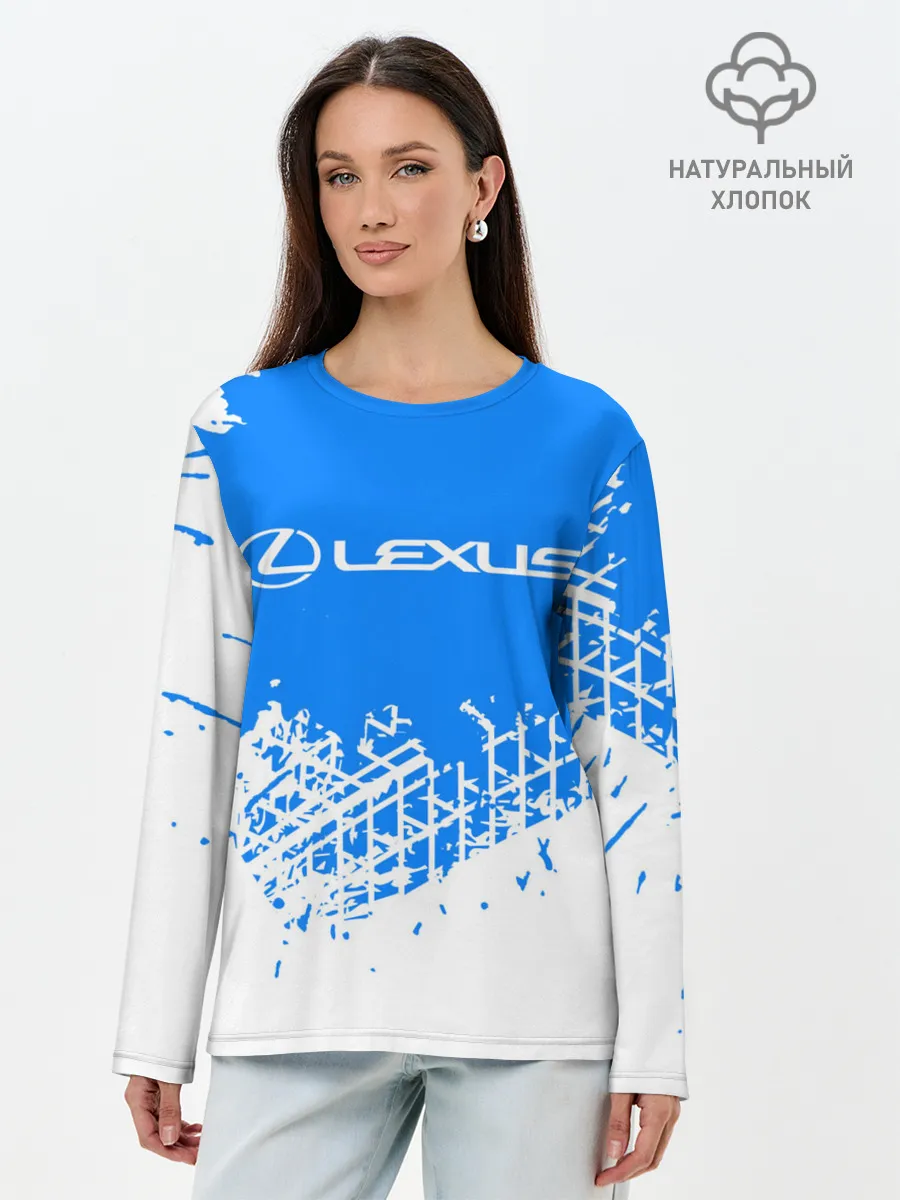 Лонгслив женский. Хлопок / LEXUS / ЛЕКСУС