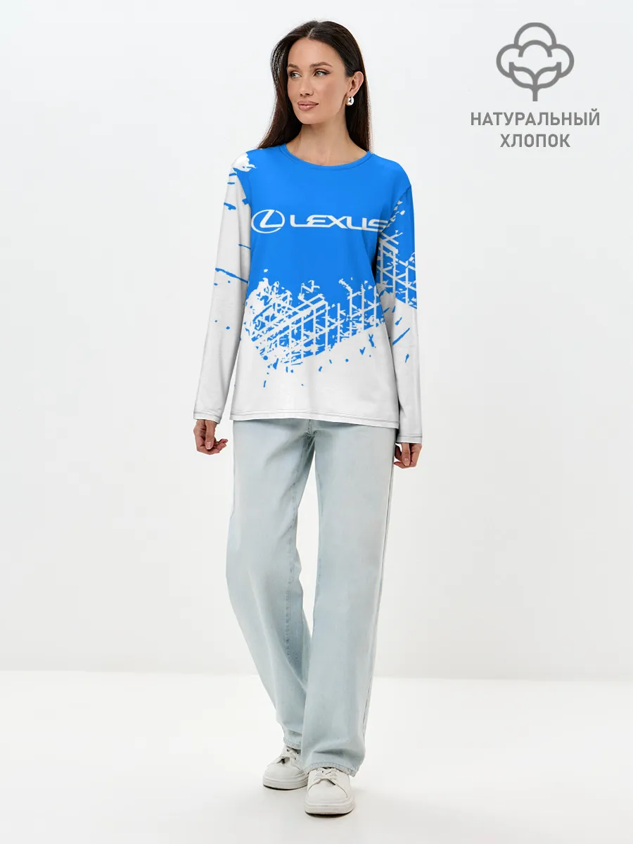 Лонгслив женский. Хлопок / LEXUS / ЛЕКСУС