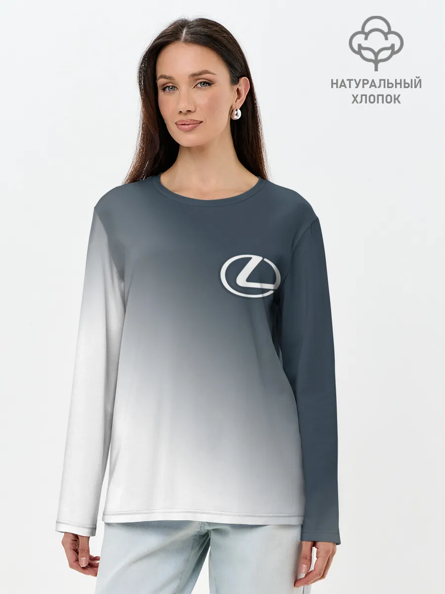 Лонгслив женский. Хлопок / LEXUS / ЛЕКСУС