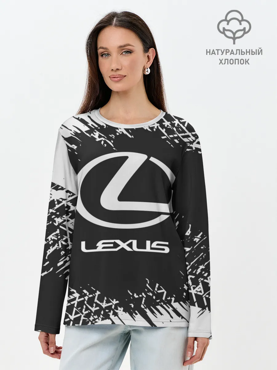 Лонгслив женский. Хлопок / LEXUS / ЛЕКСУС