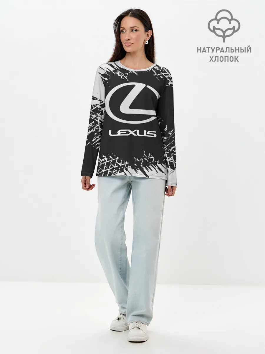 Лонгслив женский. Хлопок / LEXUS / ЛЕКСУС